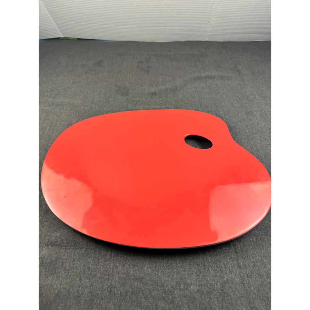 Linares San‎ Francisco Red Sculptural cheese  Tray Dish with Feet